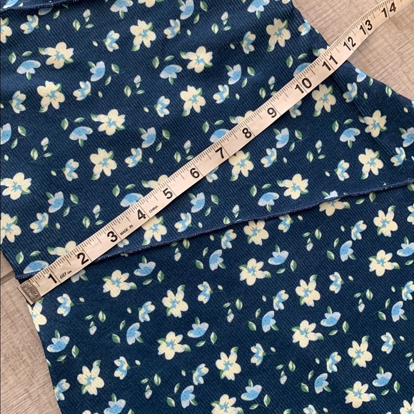 Princess Polly Navy Floral Strapless Bodycon Dress, size 4. - Picture 10 of 11